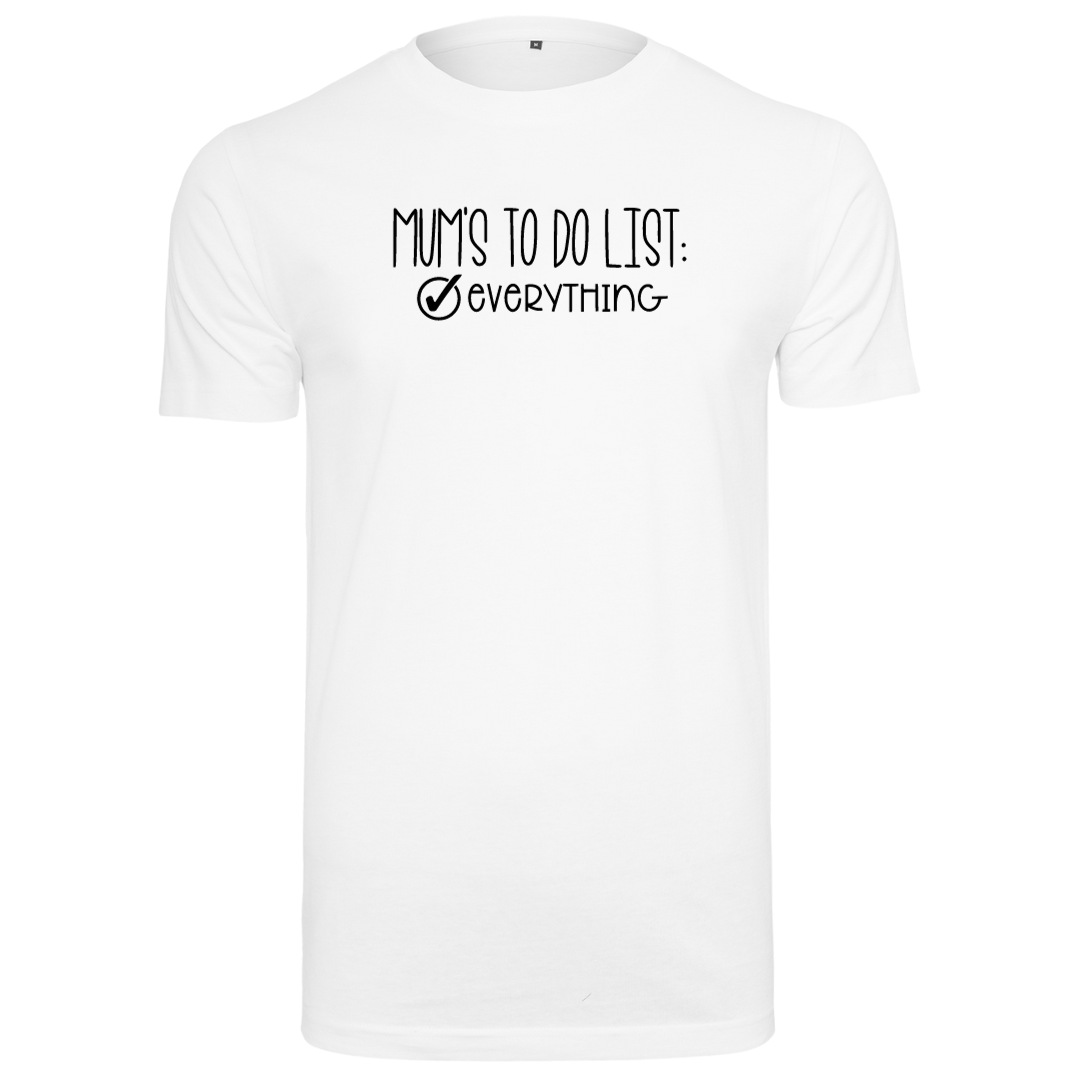 Mums To Do List Tee