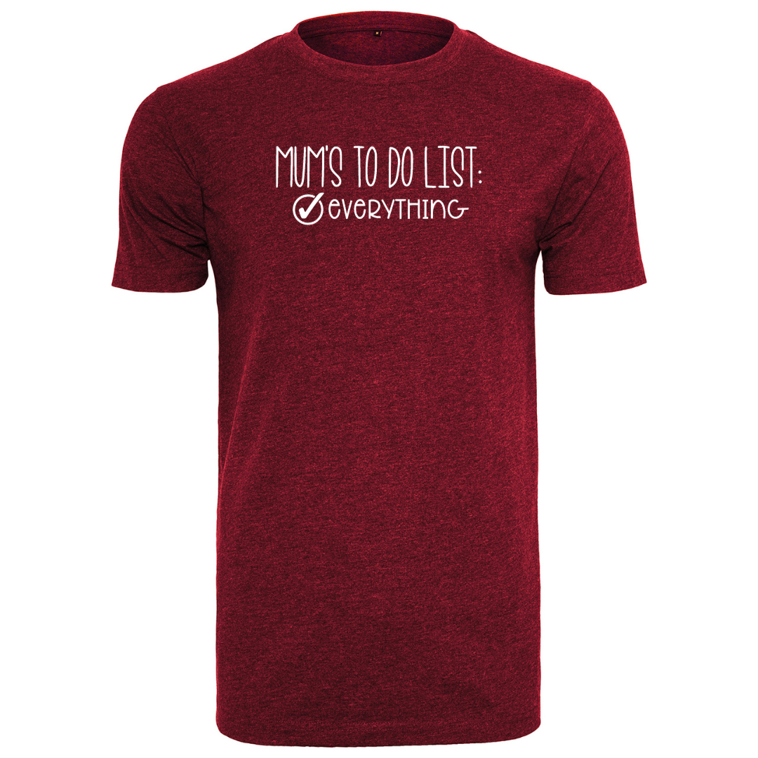 Mums To Do List Tee