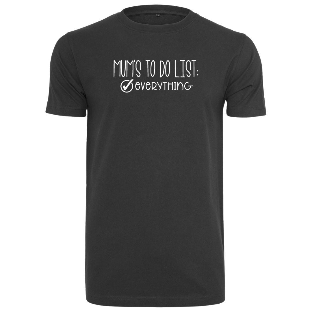 Mums To Do List Tee