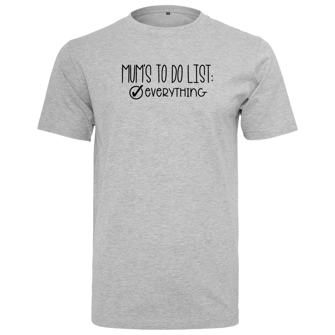 Mums To Do List Tee